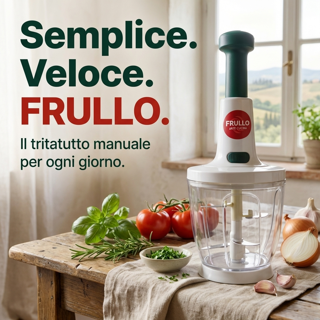 Frullo il tuo Tritatutto Professionale!