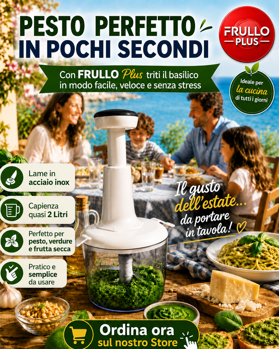 FRULLO Plus il tuo Grande Tritatutto manuale!