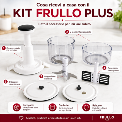 FRULLO Plus il tuo Grande Tritatutto manuale!